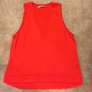 Zara Orange Tank